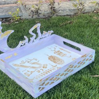 Ramadan Kareem Tray Lavender