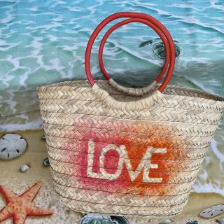 Love Straw Bag