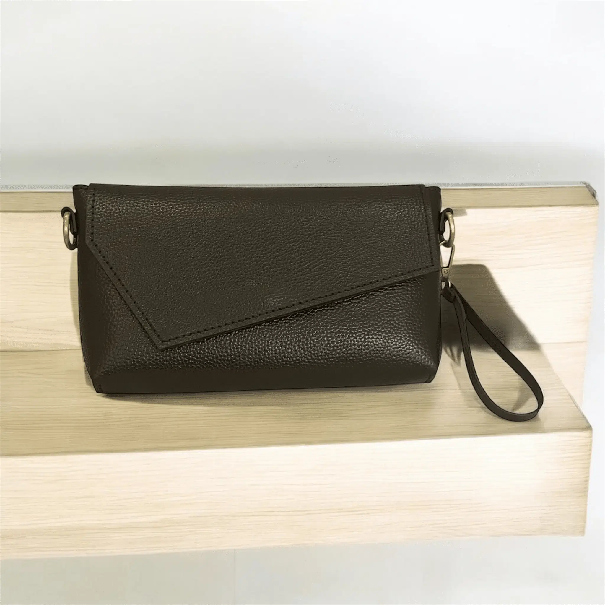 Handmade Genuine leather Clutch Bag 4 IMG 4375