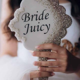 Resin bridal mirror