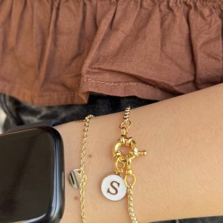 Initial bracelet