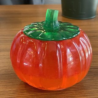 Resin pumpkin pot