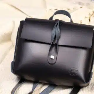 genuine leather backpack
