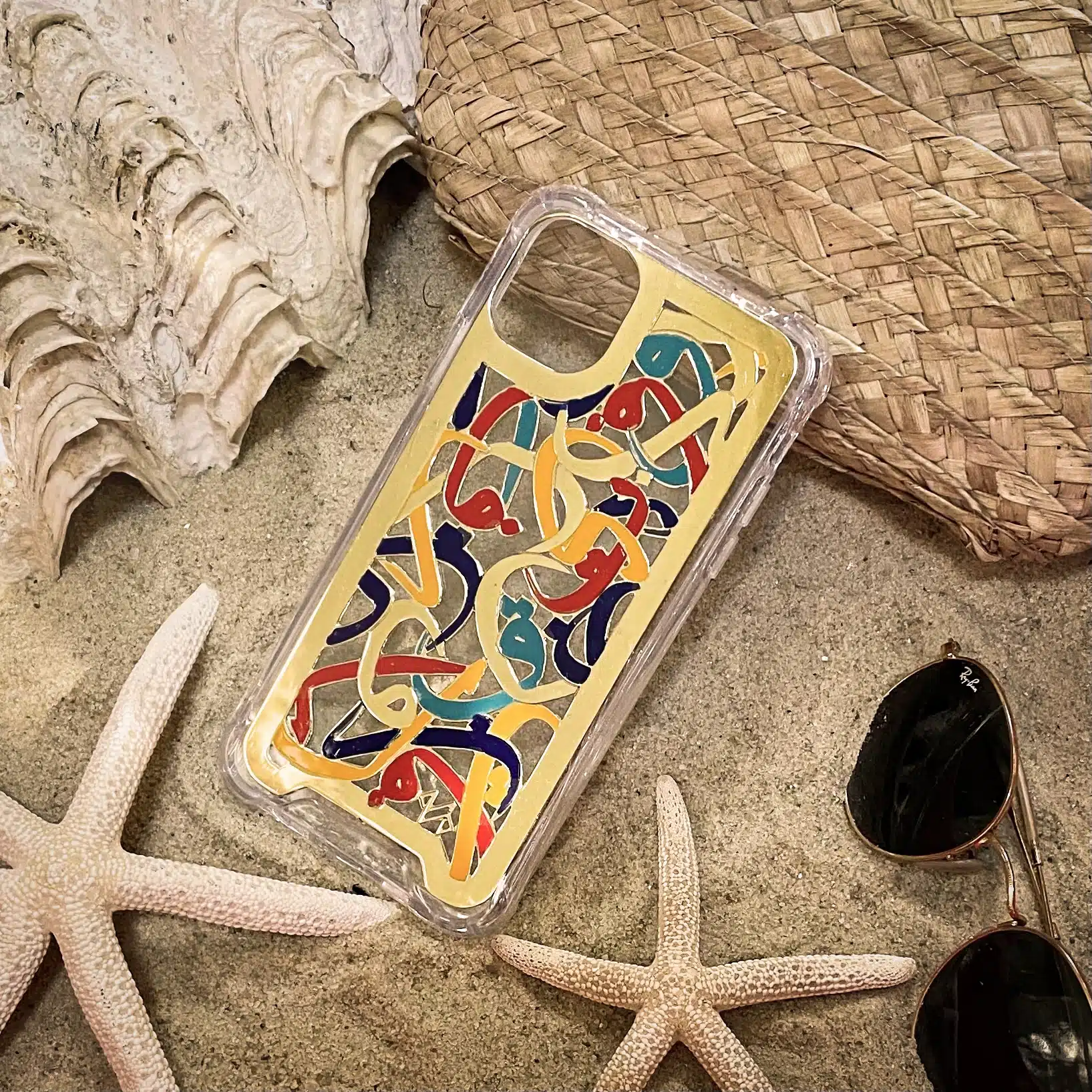 Colored Handmade Random Letters Mobile cover 1 Colored Handmade Random Letters Mobile cover