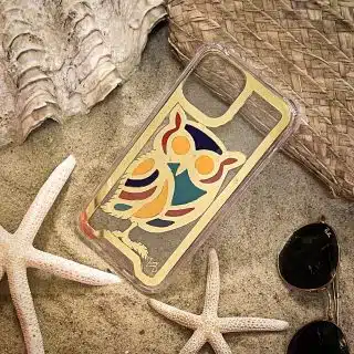 Colored Handmade Owl Mobile cover