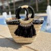 Straw bag