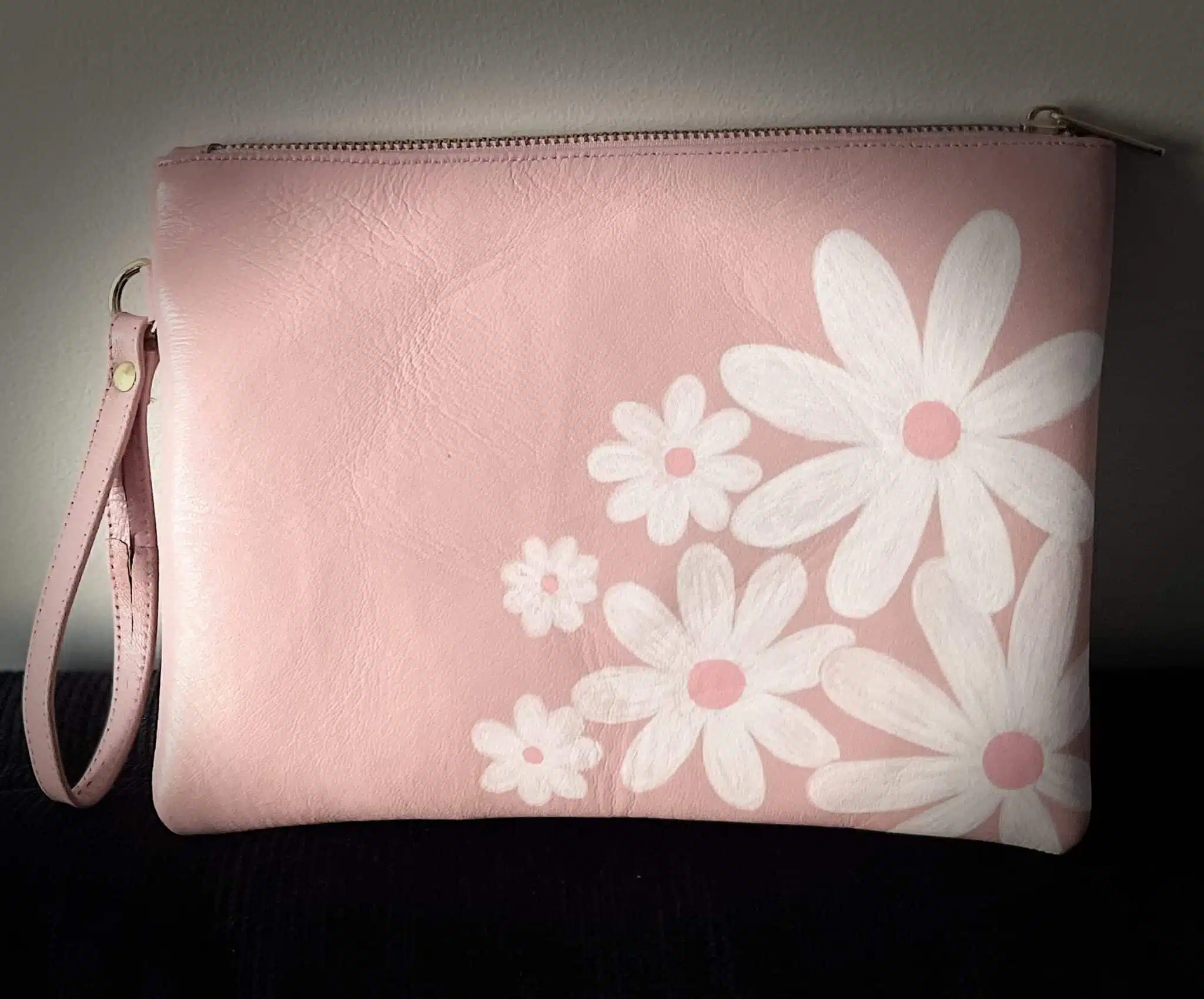 Floral clutch bag 1 Hand painted clutch bag