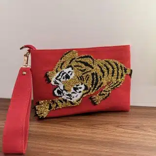 Red tiger pouch