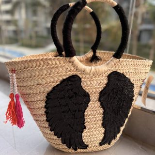 Black wings bag