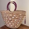 Seashell straw bag