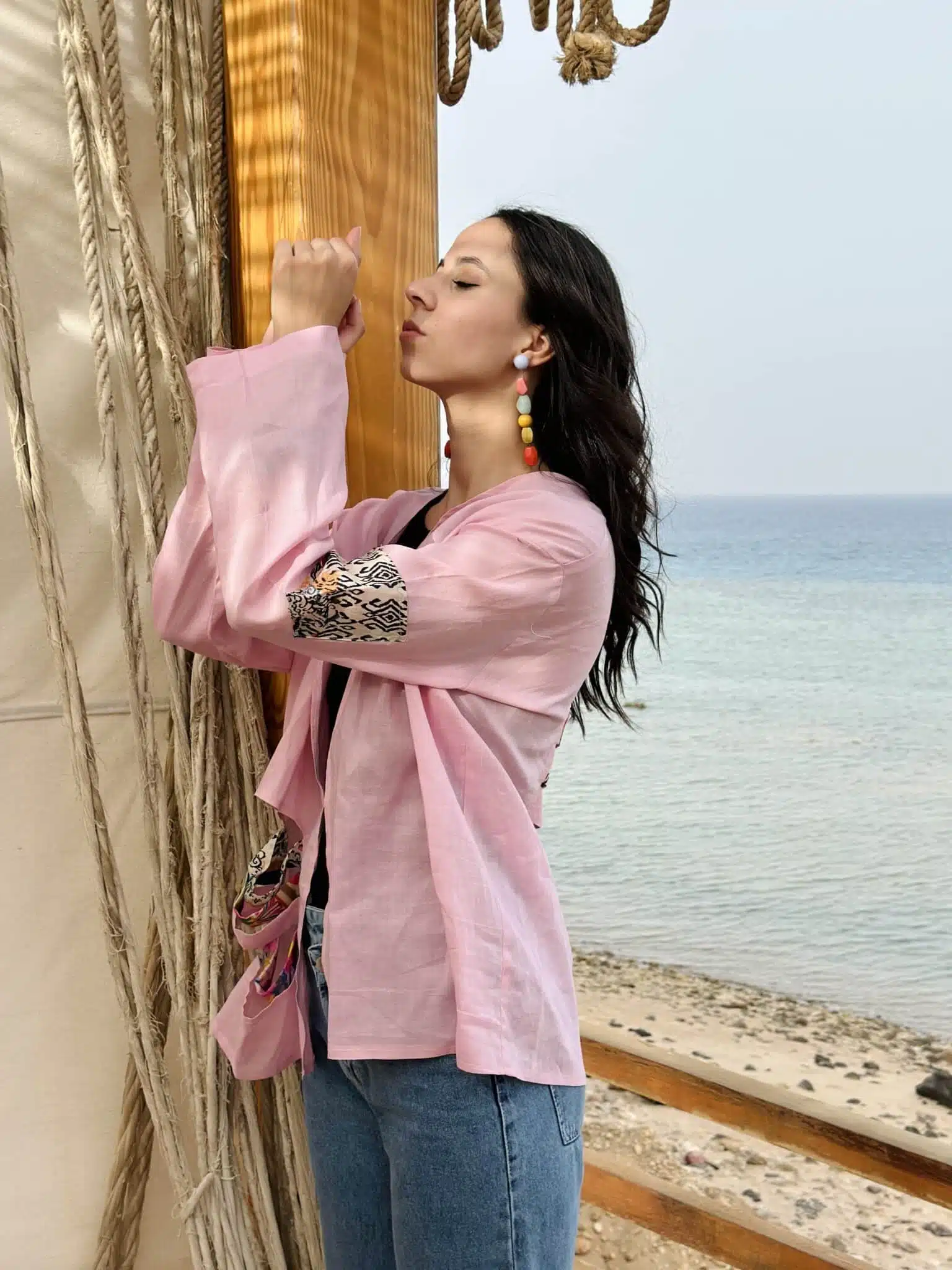 It's my life cardigan in pink 3 IMG 5957 scaled