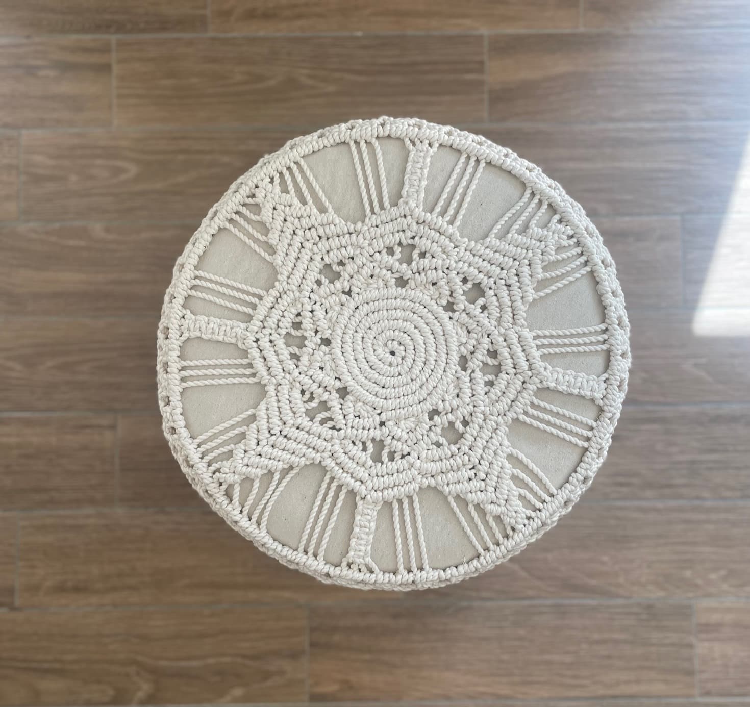 Cones Puff 1 Cotton Macrame puff