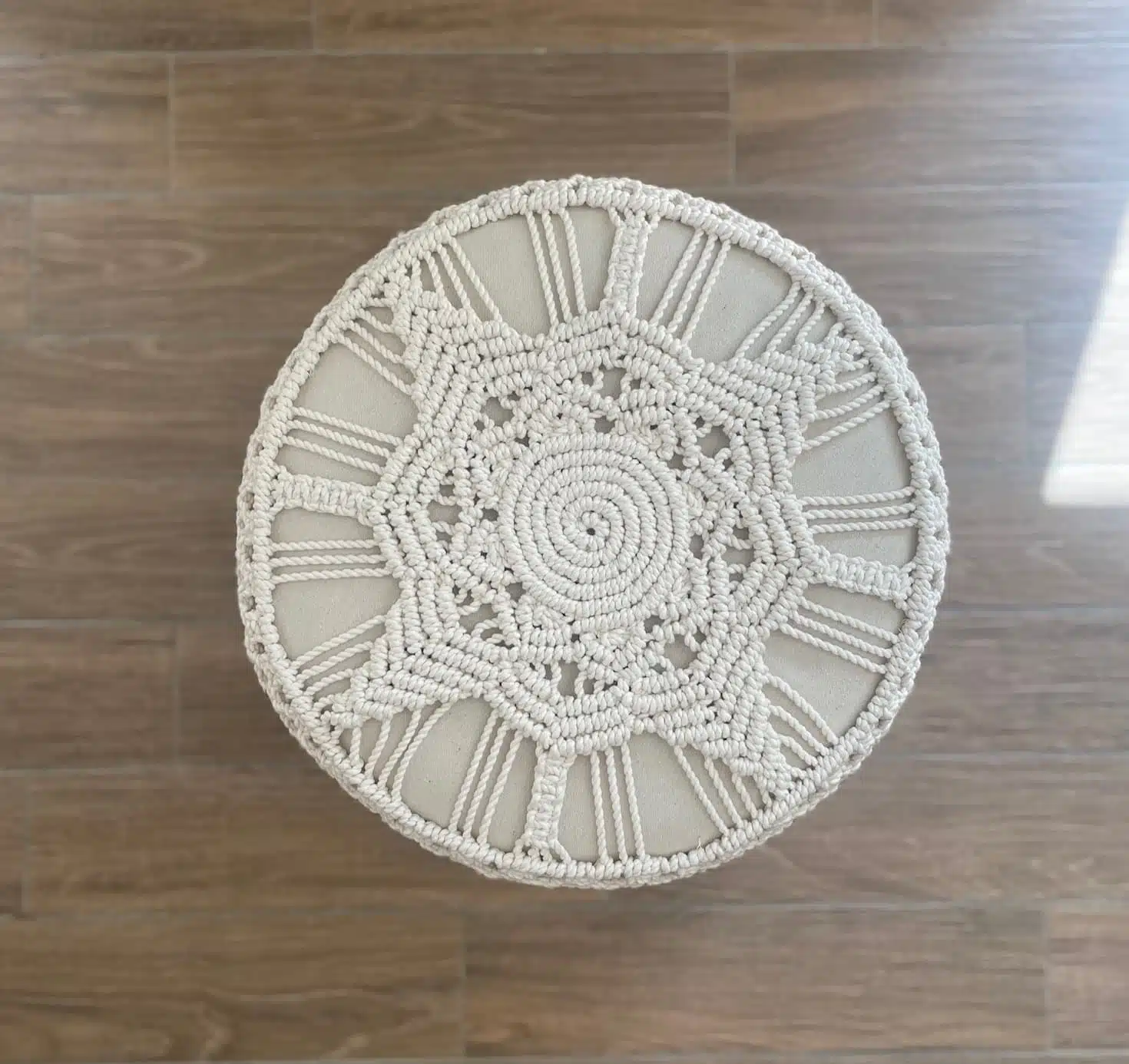 Cones Puff 1 Cotton Macrame puff