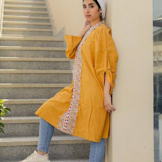 Pure Linen Midi Dress