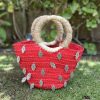 Straw bag