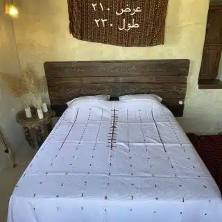 Siwi Embroidery Tarfotette Cotton bed cover 210*230