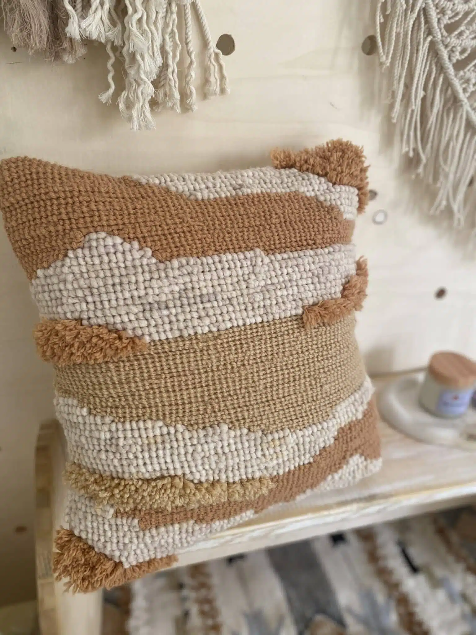 Hand loom Woven Cushion 1 1 Hand loom Woven Cushion 1