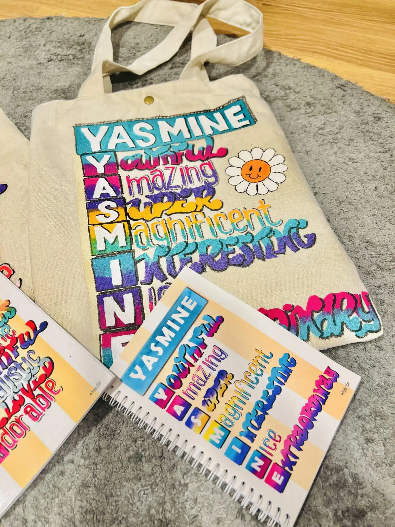 Name style totebag + notebook 10 IMG 6645 1 scaled