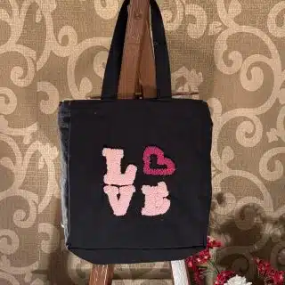 LOVE box tote bag