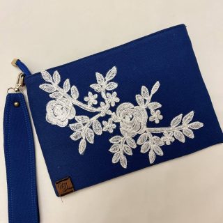 Blue clutch