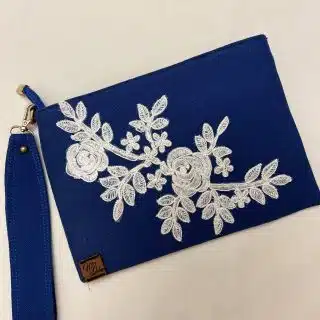 Blue clutch