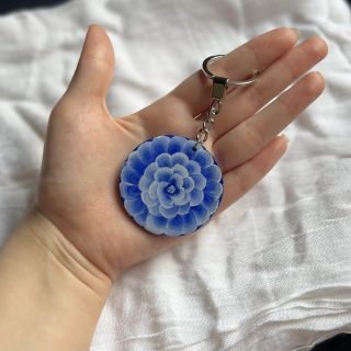 Dhalia keychain