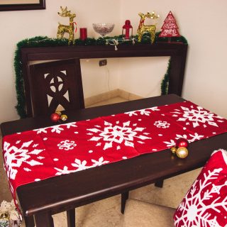 Runner Ikat Snowflake runner