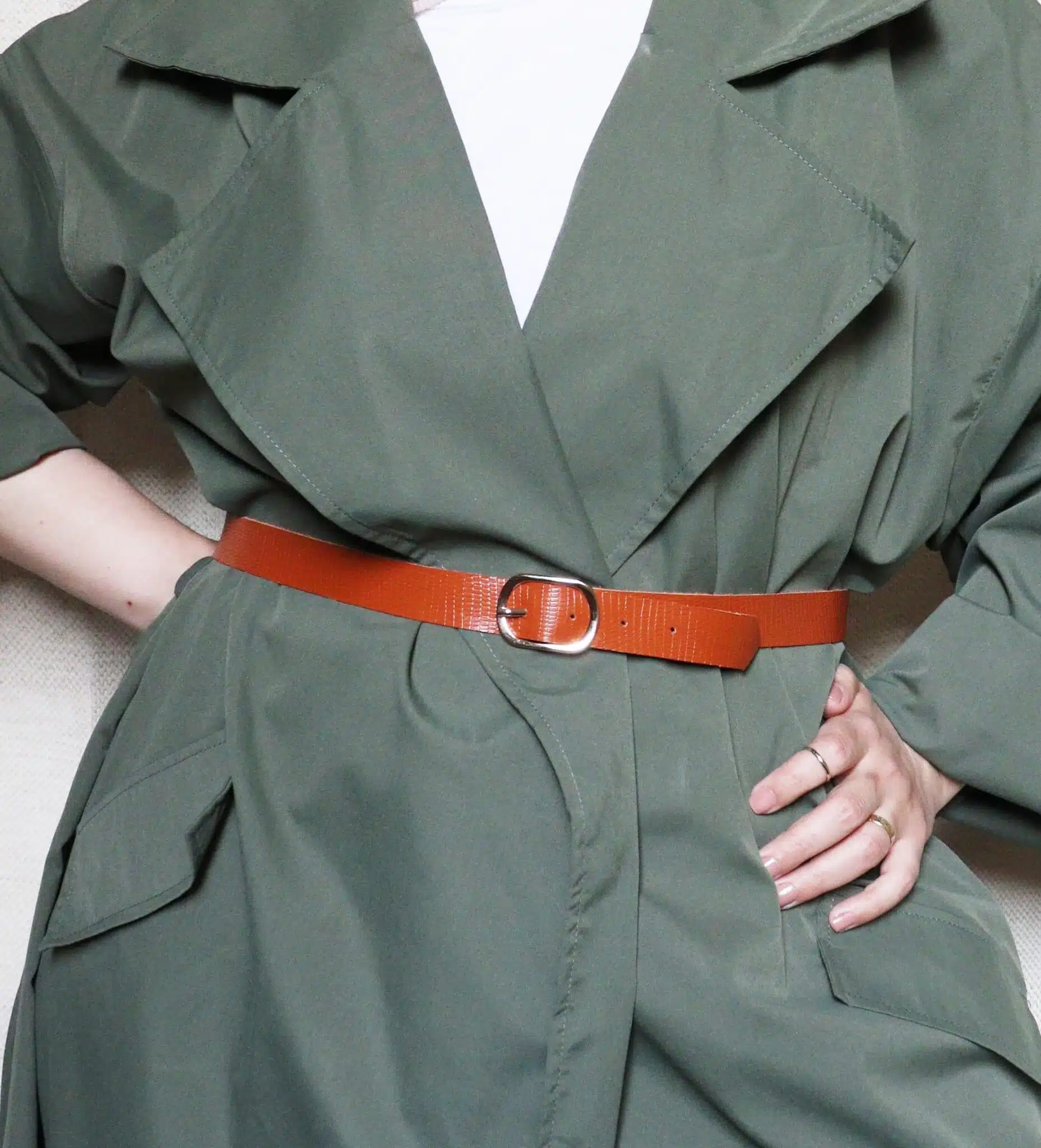 Genuine leather printed belt 6 IMG 7578 scaled