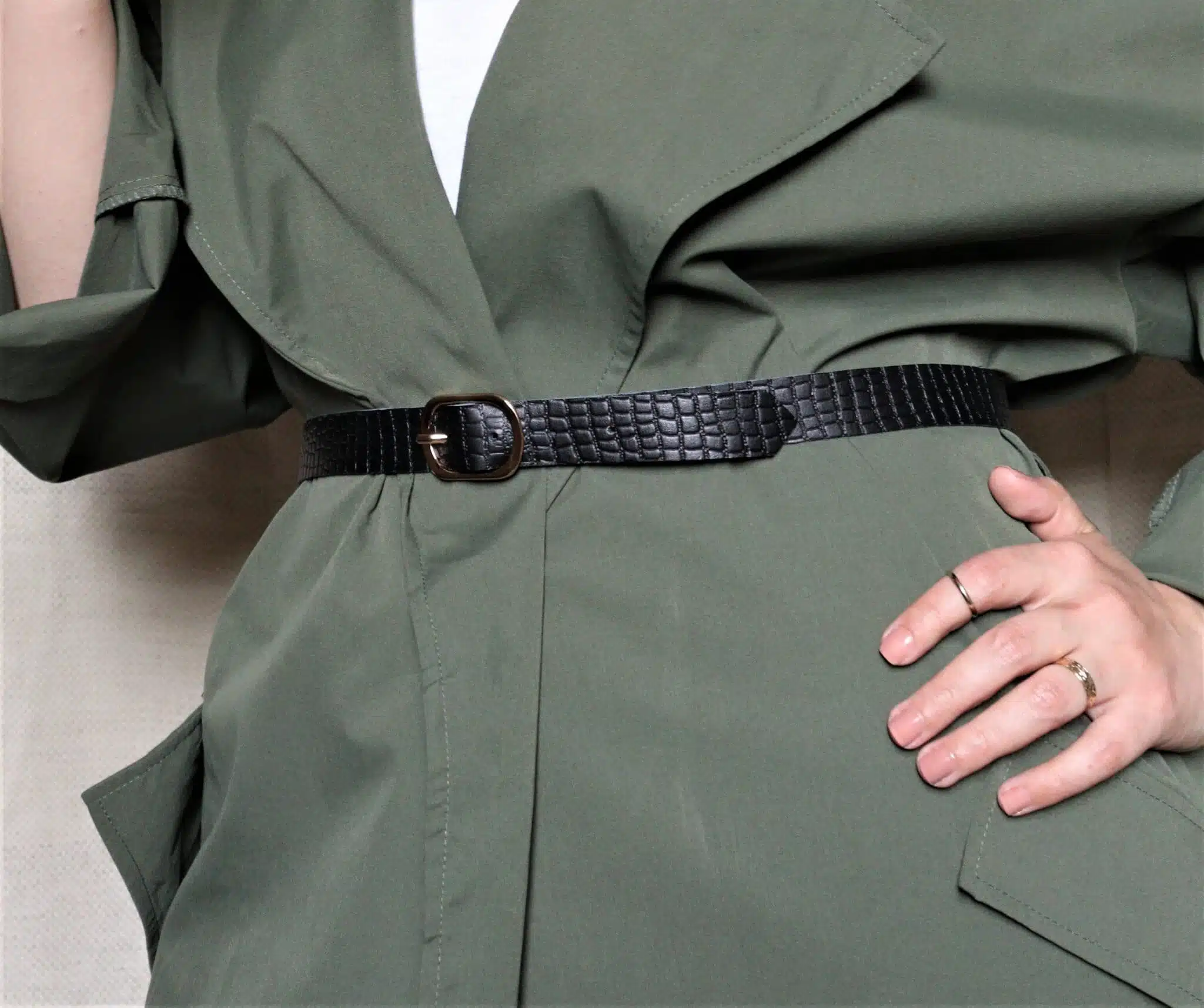 Genuine leather printed belt 1 Genuine leather printed belt