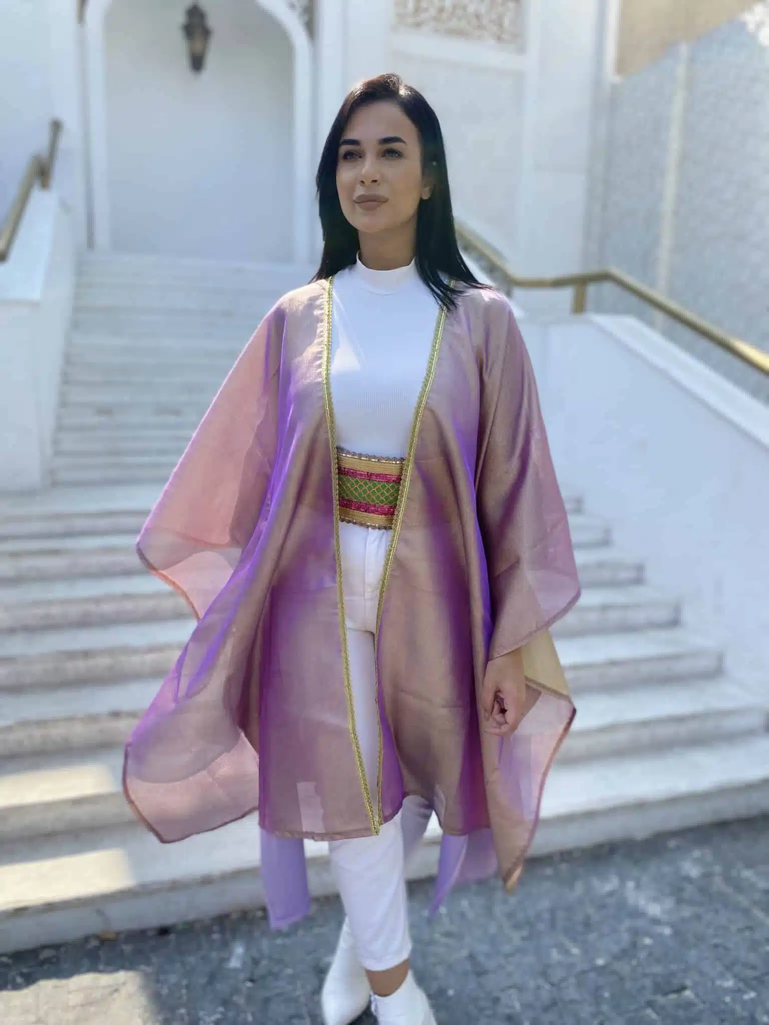 Lilac kaftan 1 Lilac kaftan