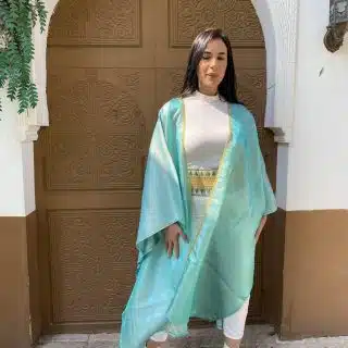 Blue kaftan