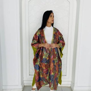 Indian embroidery kaftan