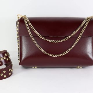 genuine leather shoulder & cross-body bag