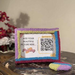 Colorful photo frame