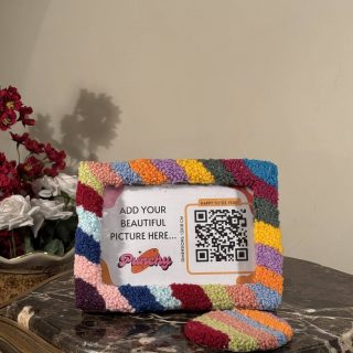 Colorful photo frame