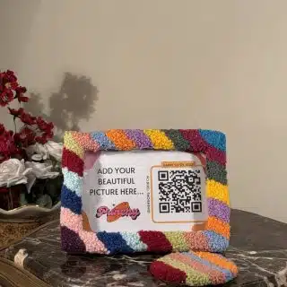 Colorful photo frame