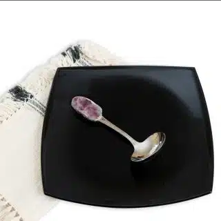 Magenta serving ladle