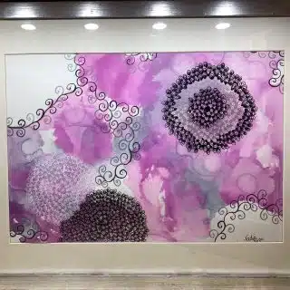 Watercolor/ mixed media on paper