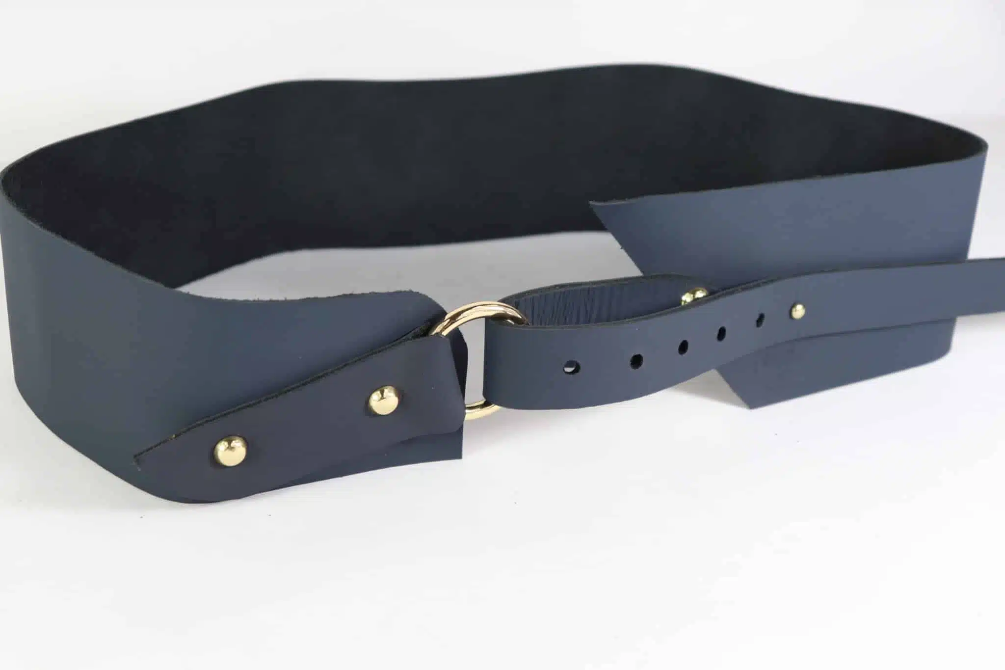 Genuine leather Wide belt 9 IMG 9610 scaled