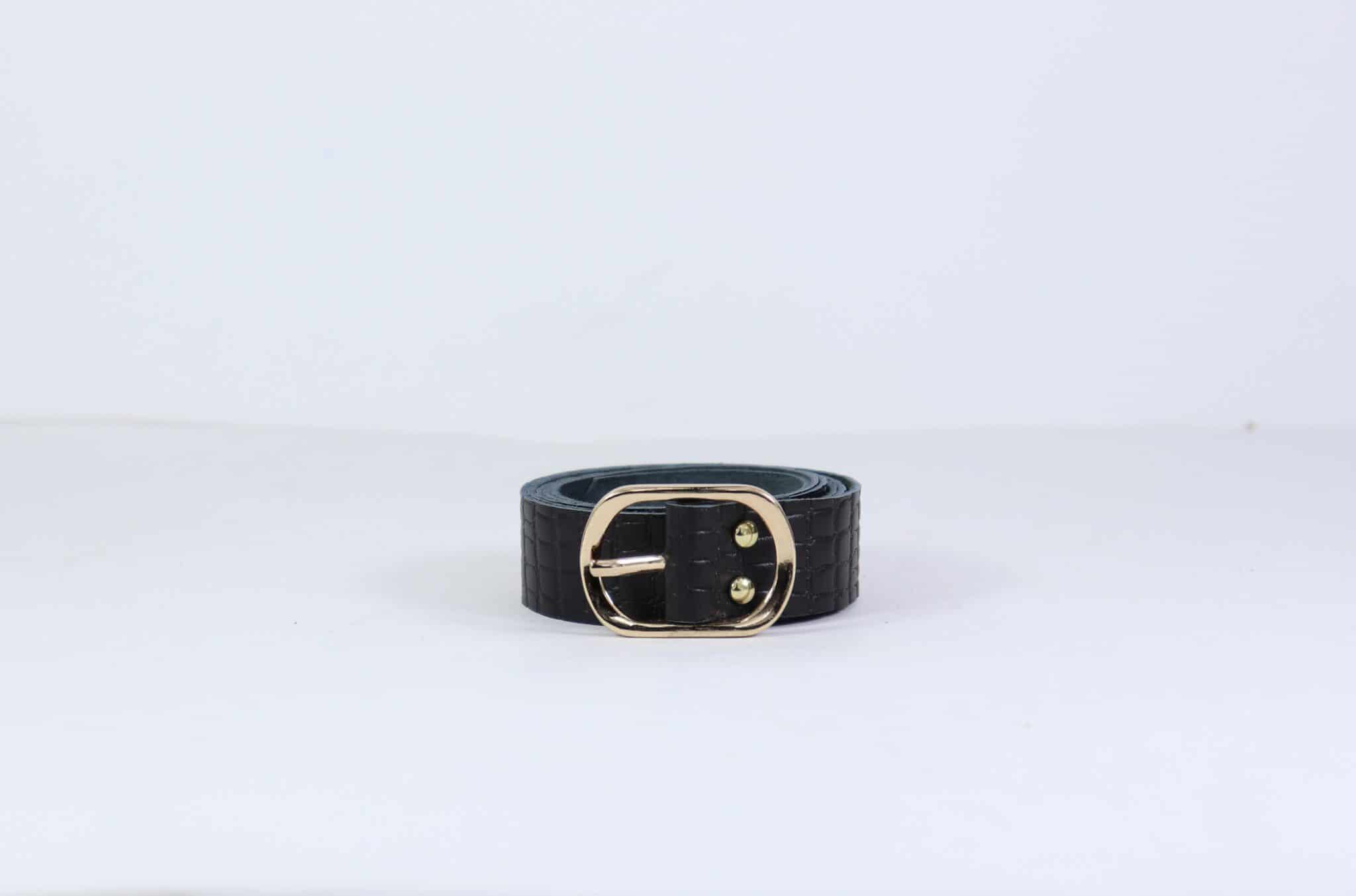 Genuine leather printed belt 3 IMG 9739 3 scaled
