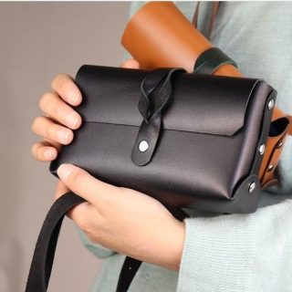 genuine leather belt bag