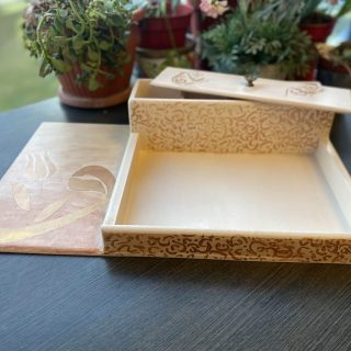 Calligraphy Design Kettle Tray