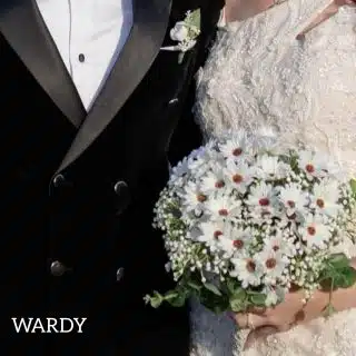 White daisies bridal bouquet