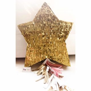 Golden star piñata