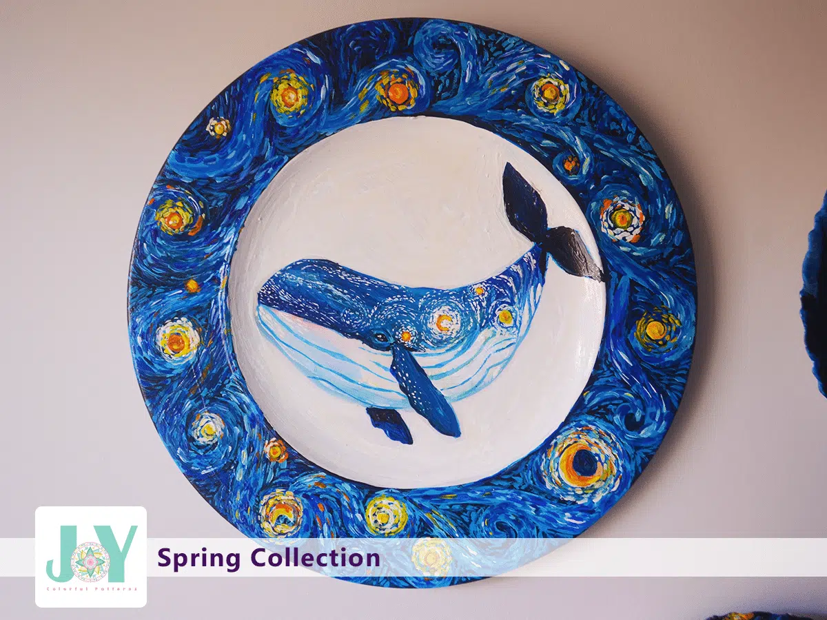 Starry Night wall plates Set 5 JOY 10