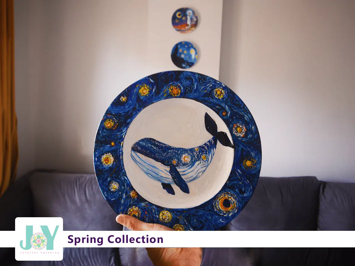 Starry Night wall plates Set 2 JOY 3