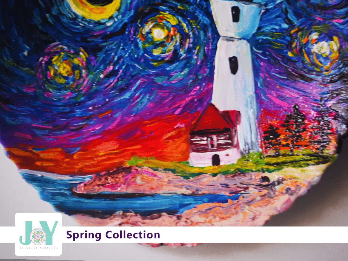 Starry Night wall plates Set 11 JOY 5 1