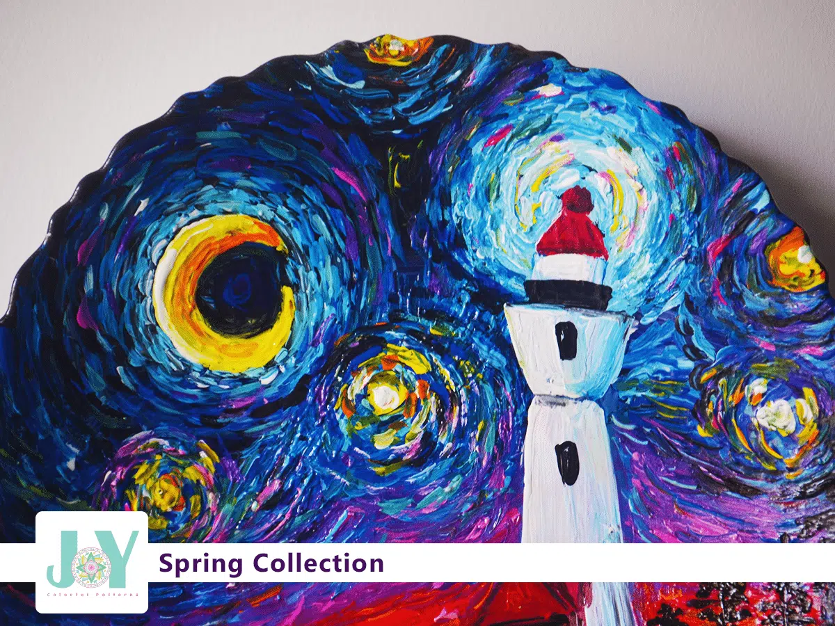 Starry Night wall plates Set 9 JOY 6 1