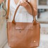 Medium Leather Tote Bag
