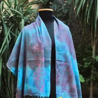 Arabic letters scarf